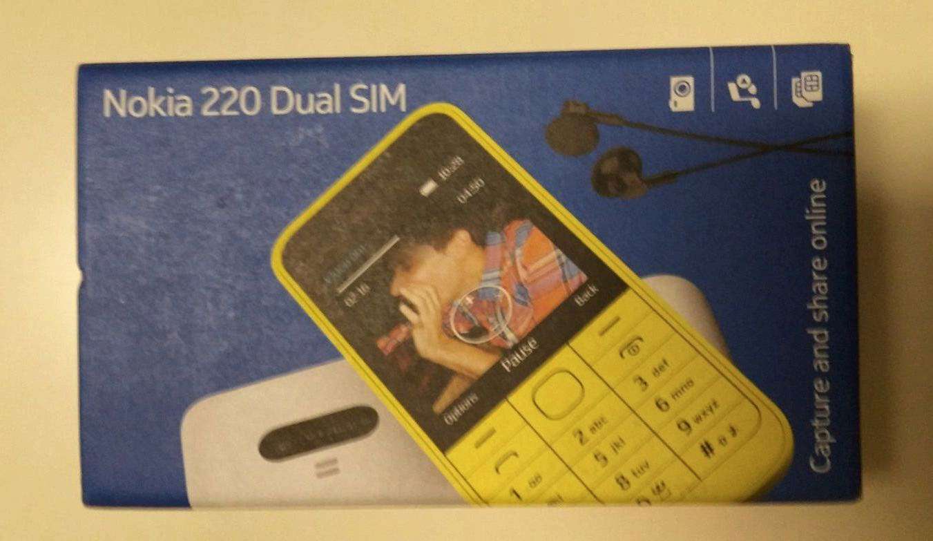 Мобильный телефон Nokia 220 Dual sim Black — купить в интернет-магазине  ОНЛАЙН ТРЕЙД.РУ