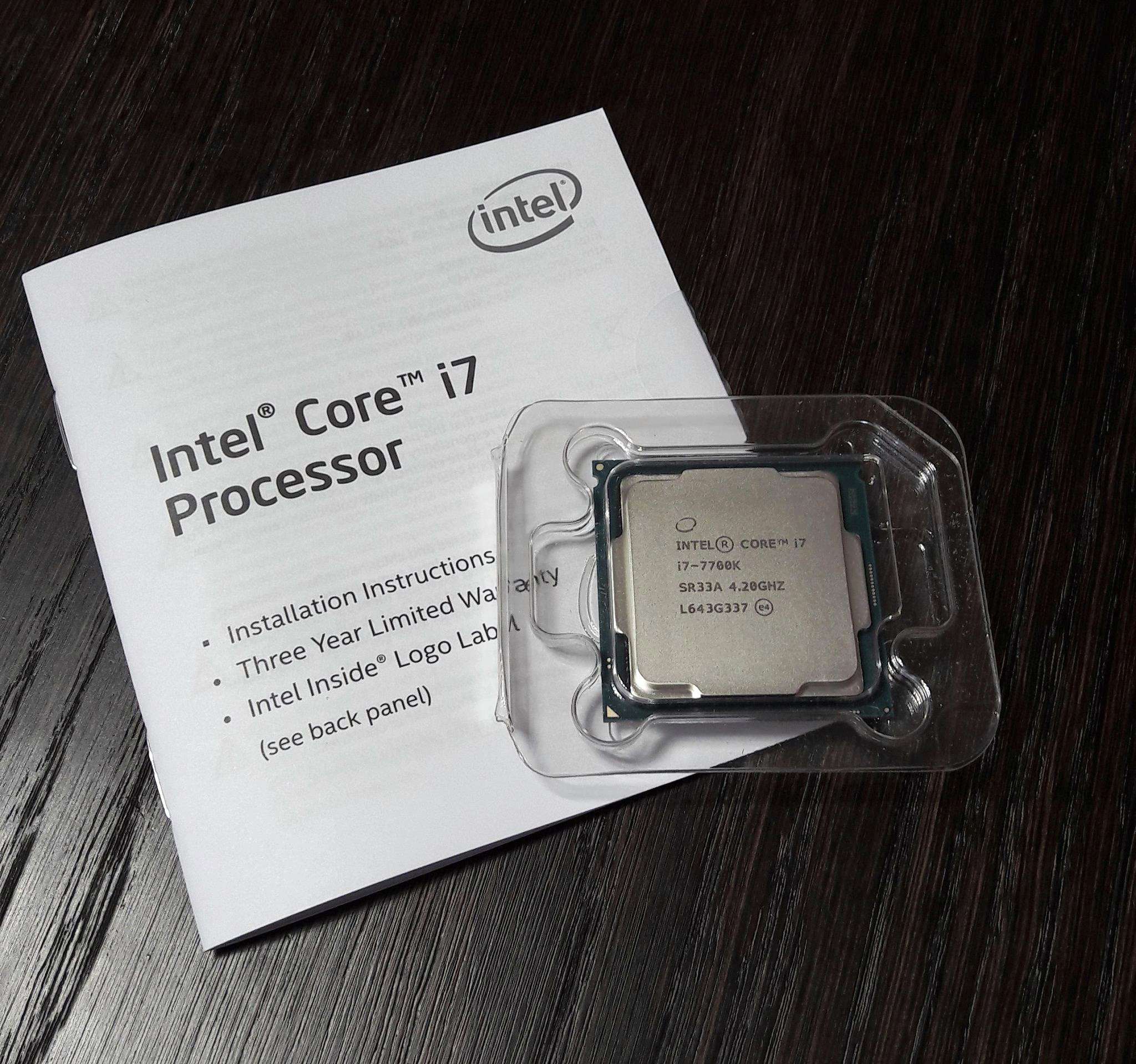 Процессор INTEL Core i7-7700K LGA1151 BOX (Kaby Lake) — купить в ...