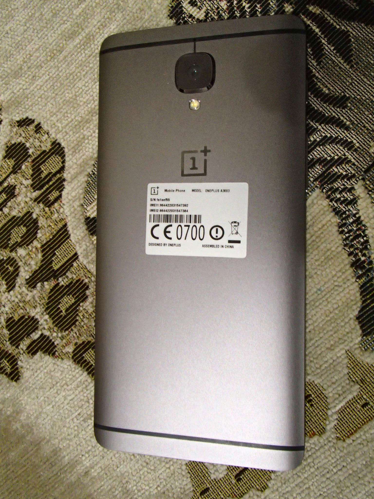 Смартфон OnePlus OnePlus 3T 64Gb Gunmetal 0101090209 — купить по низкой  цене в интернет-магазине ОНЛАЙН ТРЕЙД.РУ