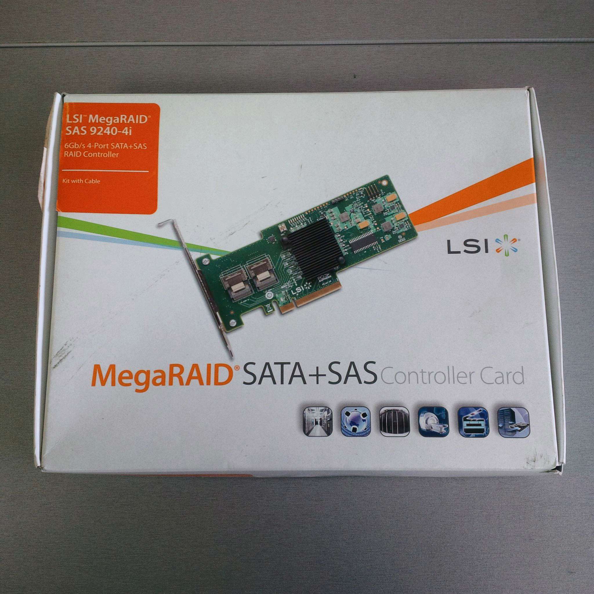 Купить контроллер LSI Logic MegaRAID SAS 9240-4i SNGL 6Gb/s