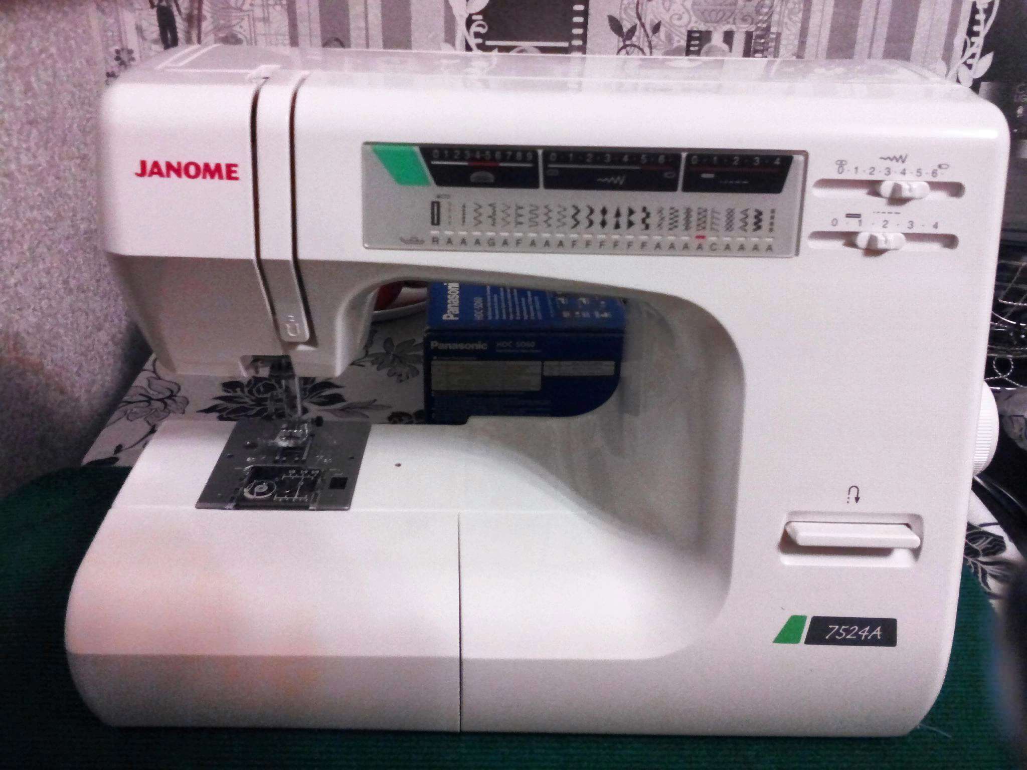 Швейная машина Janome 7524A SIN7524A — купить в интернет-магазине ОНЛАЙН  ТРЕЙД.РУ