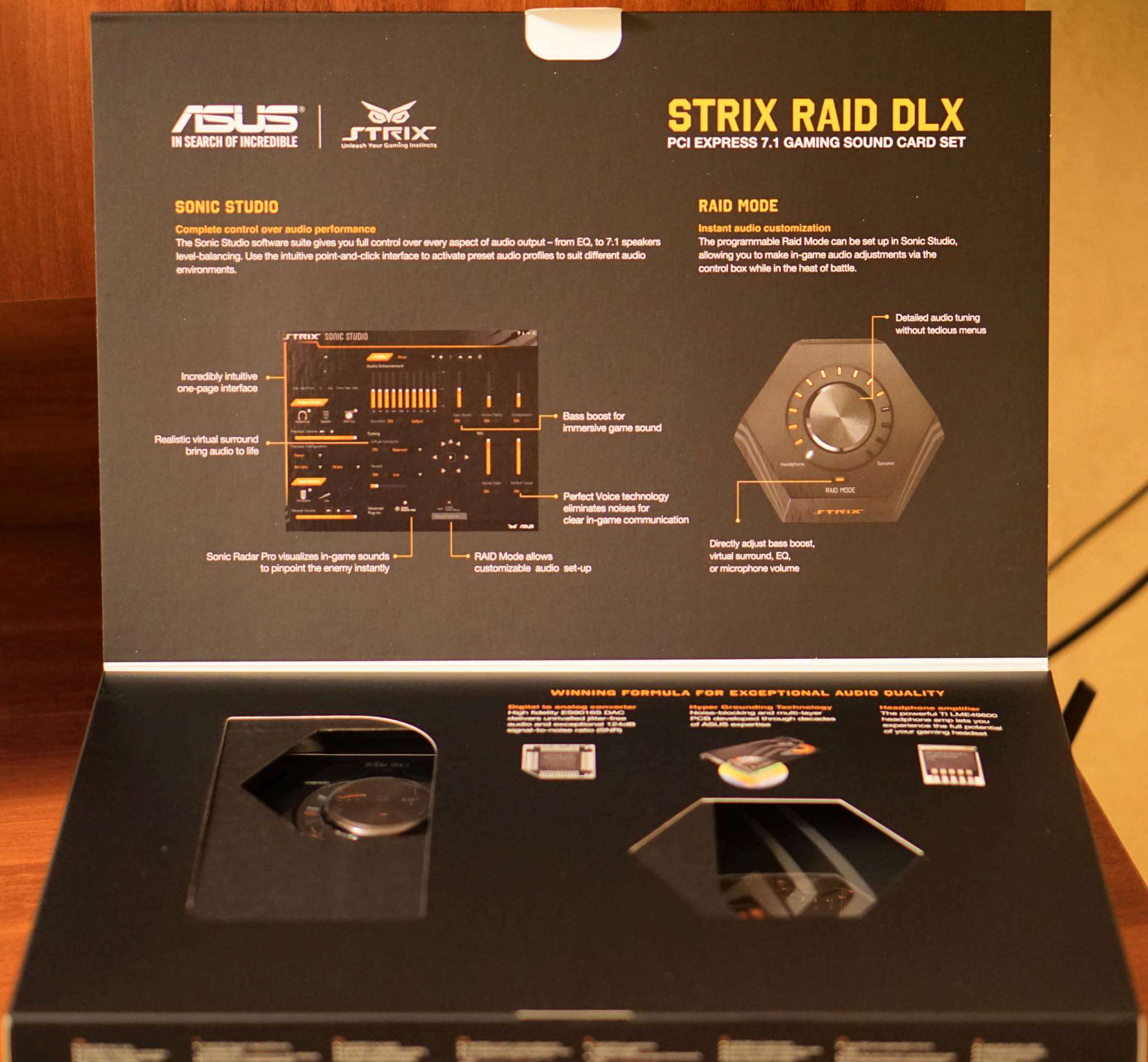 Asus strix raid dlx обзор