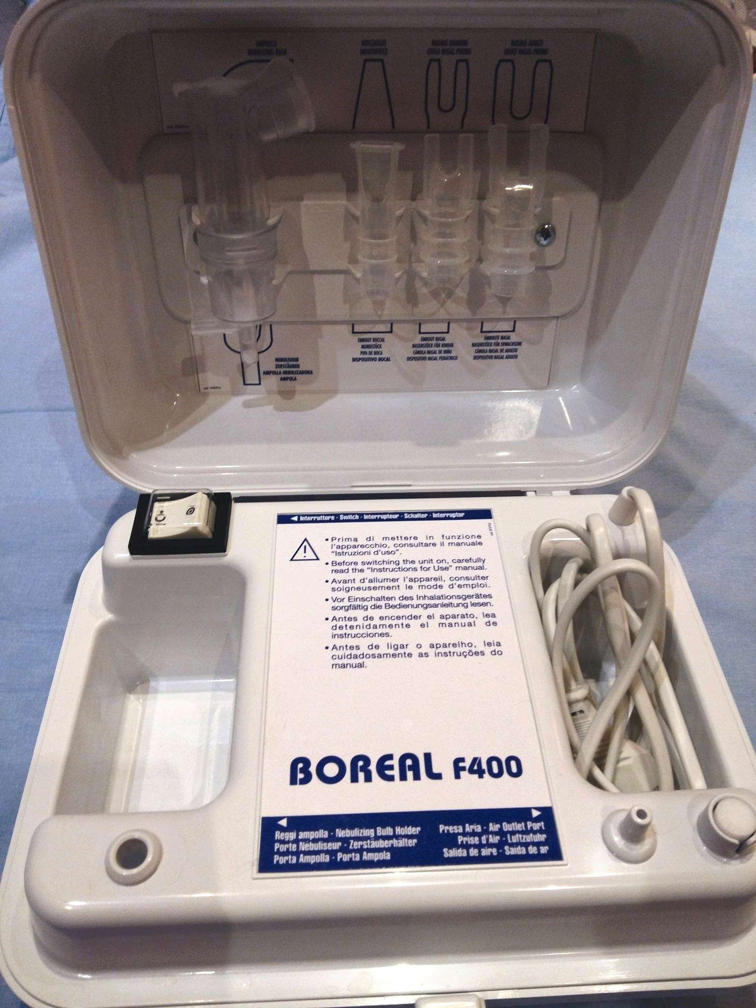 небулайзер ингалятор компрессорный boreal f400