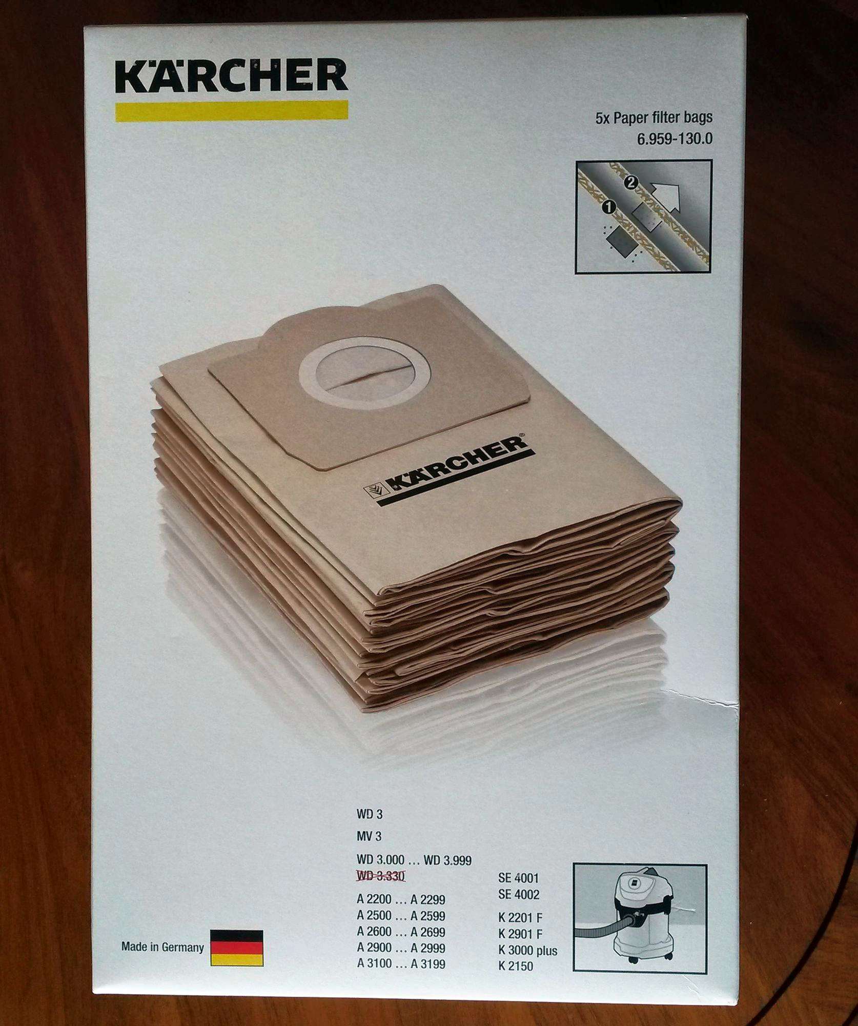 Мешки Karcher 6.959 130.0 Купить