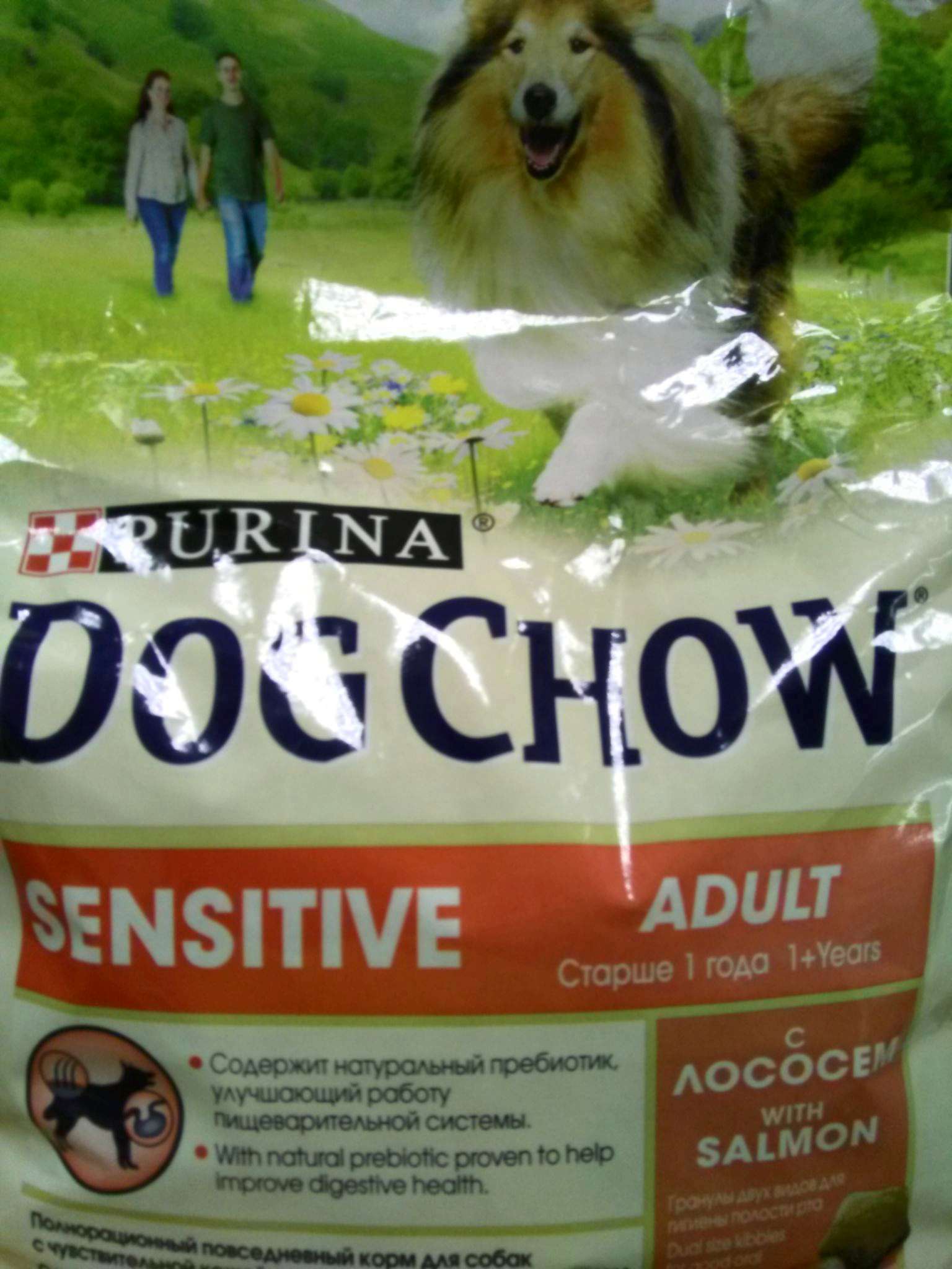 Купить Корм Dog Chow С Лососем