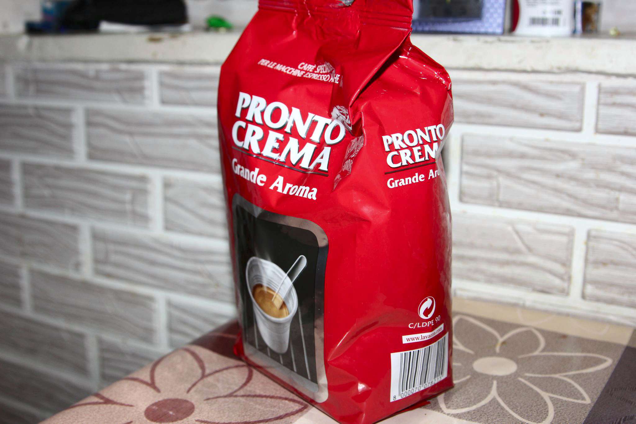 Купить Кофе в зернах Lavazza Pronto Crema 1 кг 8000070078215 в интернет ...