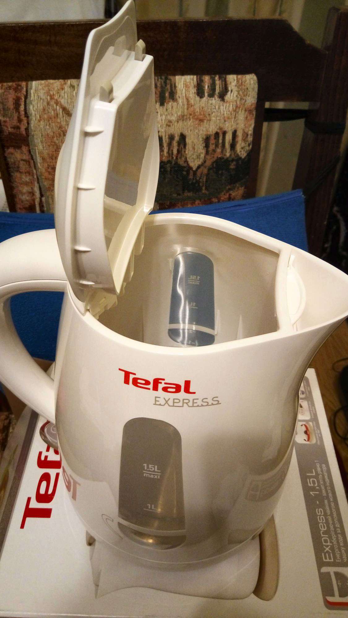 Electric kettle Tefal express plastic ko29913e - AliExpress