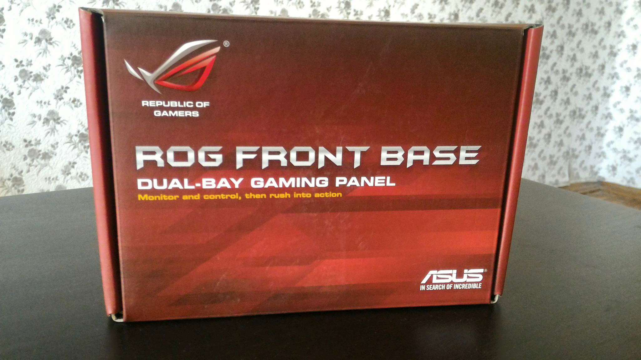 Asus rog front base совместимость