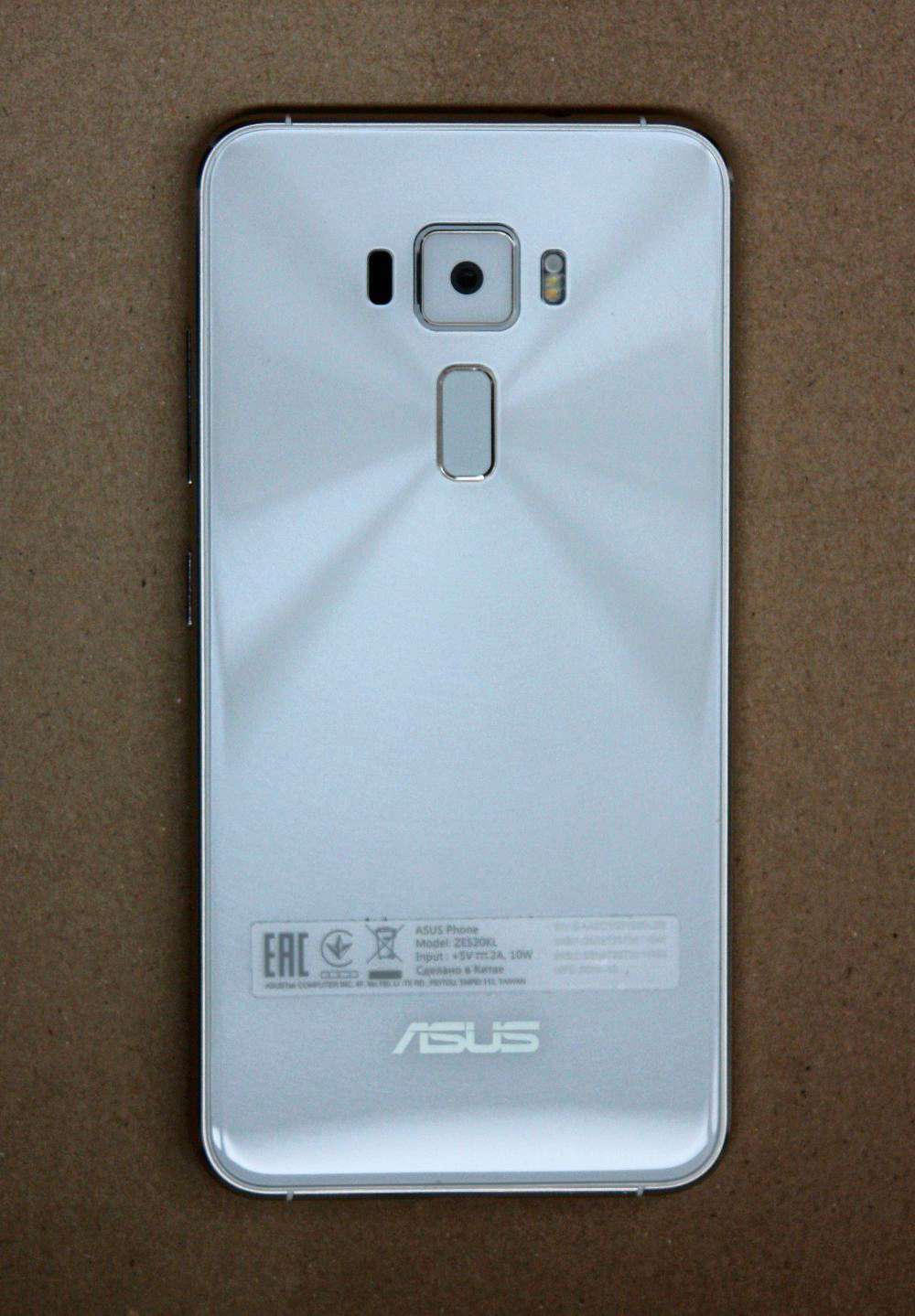 Смартфон ASUS ZenFone 3 ZE520KL 32Gb White 90AZ0172-M00590 — купить в  интернет-магазине ОНЛАЙН ТРЕЙД.РУ