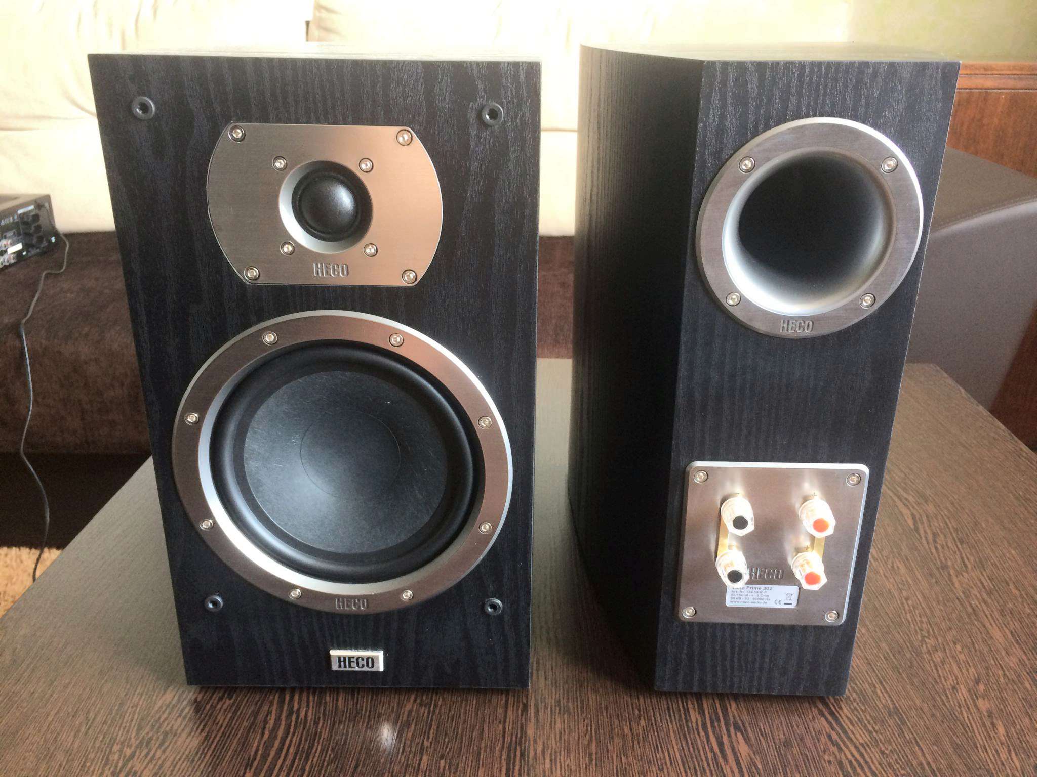 Купить Полочная акустическая система Heco Victa Prime 302, черный, пара ...